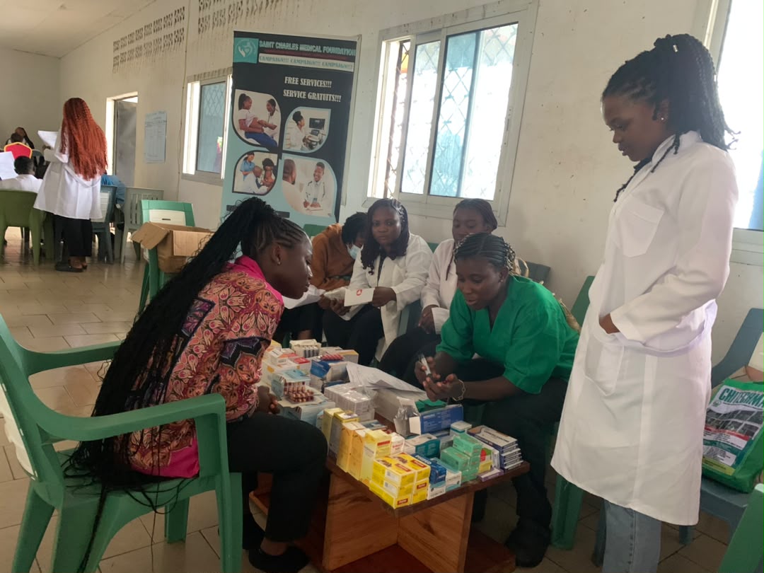 Health screening in progress during the BMSA Health Campaign 2026